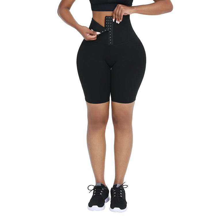 Women Thigh Slimming Shapewears Butt Lifter Belly Shaper High Waist Shorts  Tummy Control Panty Black at  Women's Clothing store