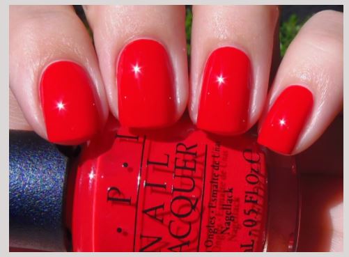 OPI Nail Polish – Coca-Cola Red – prettieme