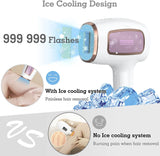 Auto IPL Hair Removal Device with Ice Cooling Technology - prettieme