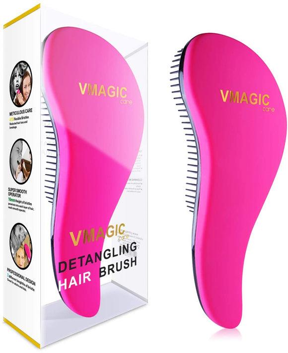 Pink Detangler Hair Brush
