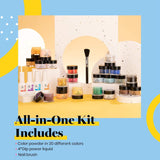 Nail Dipping Powder Starter Kit - 20 Colours
