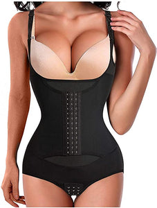 Open Bust High Compression Body Shaper Slimming Tummy Control