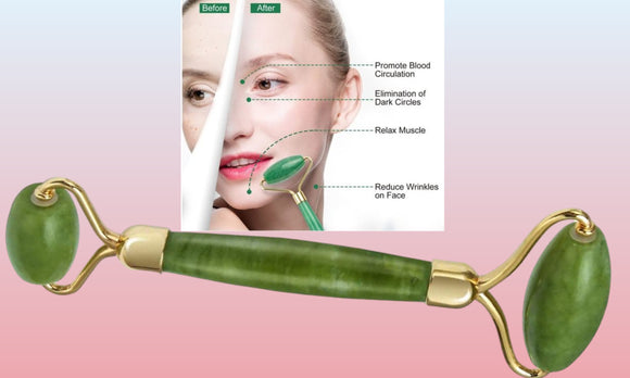 Jade Roller - jade facial  massage roller