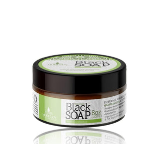 Organic Black Soap with Eucalyptus Oil  - For All Skin Types