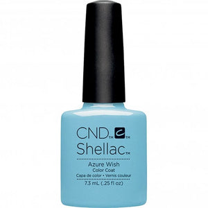 CND Shellac UV Gel Polish - Azure Wish 7.3ml - prettieme