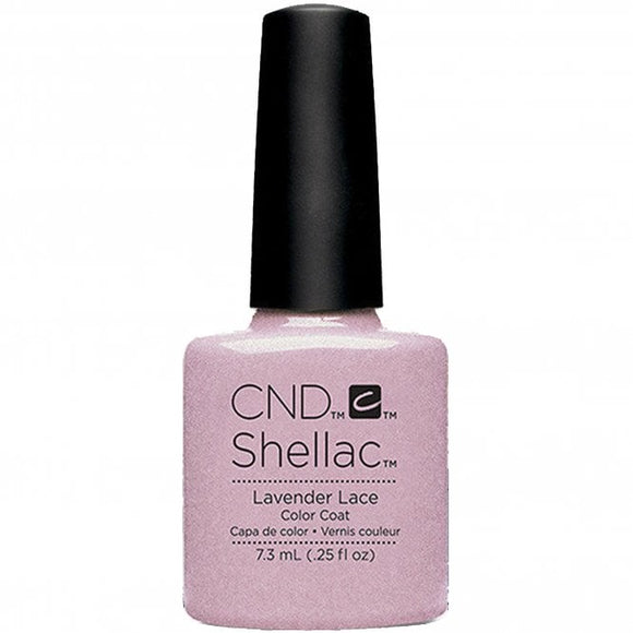 CND Shellac UV Gel Polish - Lavender Lace (7.3ml) - prettieme