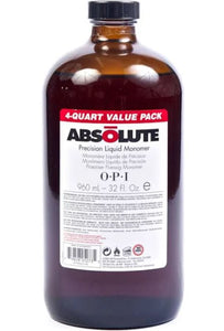 OPI Absolute Liquid 960ml - Nail Sculpting Liquid Monomer- Acrylic Liquid