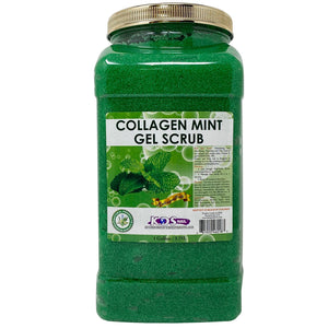 Pedicure Collagen Mint Gel Scrub Gallon 3.75L