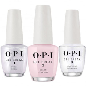 OPI Gel Break Trio Pack - Properly Pink  3 x 15ml